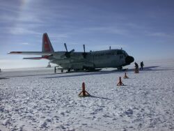 Landed at the Pole